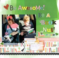 Be Awesome! Be a Book Nut!