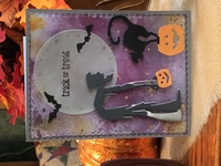 Halloween Card/ Sept Let’s Try