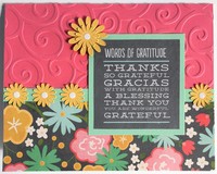 Words of Gratitude Card