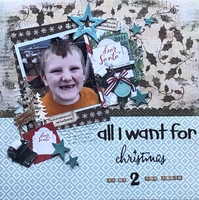 All I want for Christmas/ Dec Scrappin with the Oldies