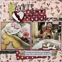 Baking X-mas Cookies with Friends
