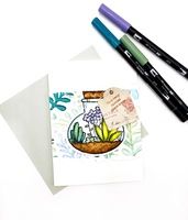 Tombow Markers Card