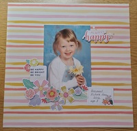 April Showers Bring May Flowers Layout Challenge