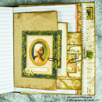 Portrait of a Lady Junk Journal – Junk Journal Folder Over Insert