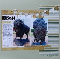 Bison Statue