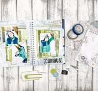 Curious - Vintage Artistry Everywhere Layout