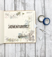 Adventurers - Art Journal Page