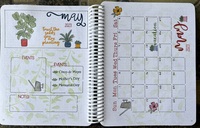 May Bullet Journal Spread