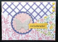 Celebrate Happy Blooms card