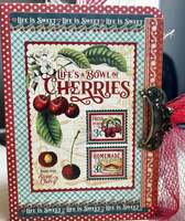 Cherries and Ribbons Mini Album