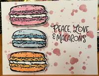 Macarons Card