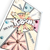 Kaboom! Comic Book Card