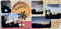 Hawaiian Sunsets/ Oct Book Lovers