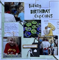 Backing Birthday Cupcakes/ Nov Book Lovers