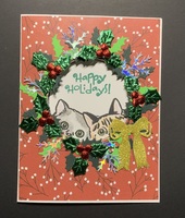 Final Holiday Card design for swap
