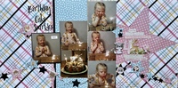 Birthday Cake sparkles/ Hanukkah #5challenge