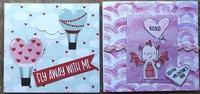 2024 Mini Valentine cards 1 & 2