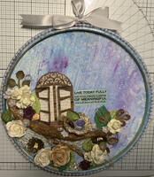 Altered Embroidery Hoop