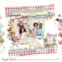 Spring Time Smile Layout