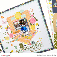 Happy Moments, Be You Sunshine Layouts!