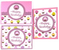 Cupcake Birthday Cards