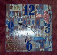 Americana clock
