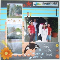 Family at SeaWorld